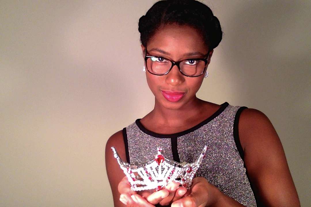 Taylor Moore-Willis, a first-year law student at the Boston University School of Law, was crowned Miss Black Massachusetts 2015 in October and will go on to compete for the title of Miss Black USA in August 2015. PHOTO COURTESY OF TAYLOR MOORE-WILLIS