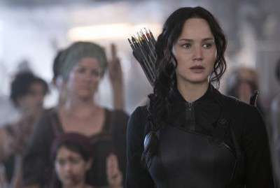 Jennifer Lawrence stars as Katniss Everdeen in "The Hunger Games: Mockingjay - Part 1." PHOTO COURTESY OF MURRAY CLOSE/LIONSGATE