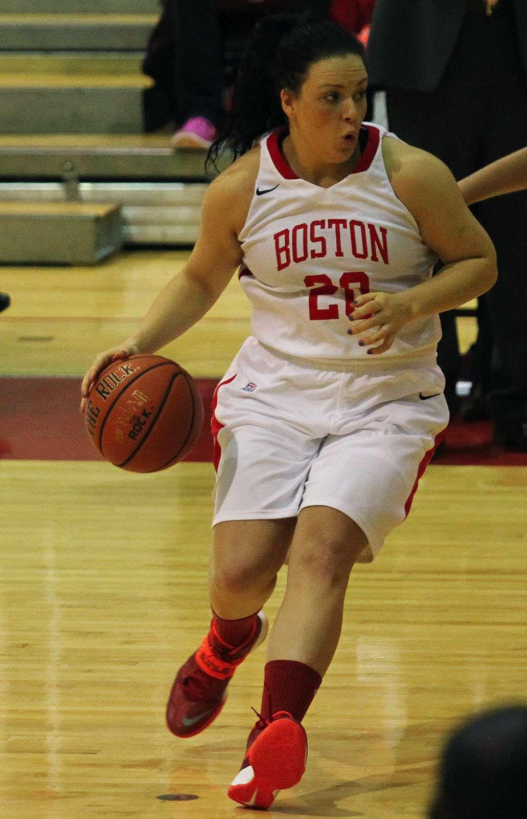 Junior guard Clodagh Scannell scored 14 points in BU's season opener against Northeastern. PHOTO BY MICHELLE JAY/DAILY FREE PRESS STAFF