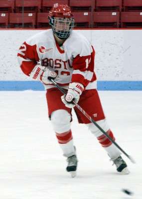 Freshman forward Victoria Bach scored her fourth goal of the season in BU’s last game Saturday afternoon against Yale University. PHOTO BY DANIEL GUAN/DAILY FREE PRESS STAFF