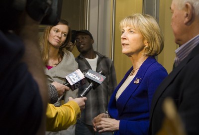Massachusetts Attorney Gen. Martha Coakley lost the gubernatorial election Nov. 4 to her Republican opponent Charlie Baker. PHOTO BY ESTHER RO/DFP FILE PHOTO