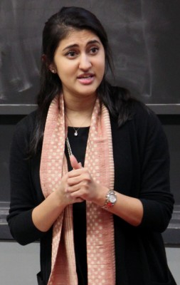 Three members of the Boston University Student Government Executive Board, including Student Body President Richa Kaul, will step down next semester to study abroad. PHOTO BY STANISLAVA LABETSKAYA/DAILY FREE PRESS STAFF