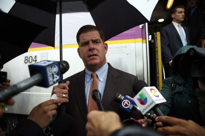 Boston Mayor Martin Walsh announced Wednesday that Boston was selected to receive the Rockefeller Grant and joins the 100 Resilient Cities Network, which provides its partner cities with the resources needed to build resilience and strength to the struggles of the 21st century. PHOTO BY EVAN JONES/DFP FILE PHOTO
