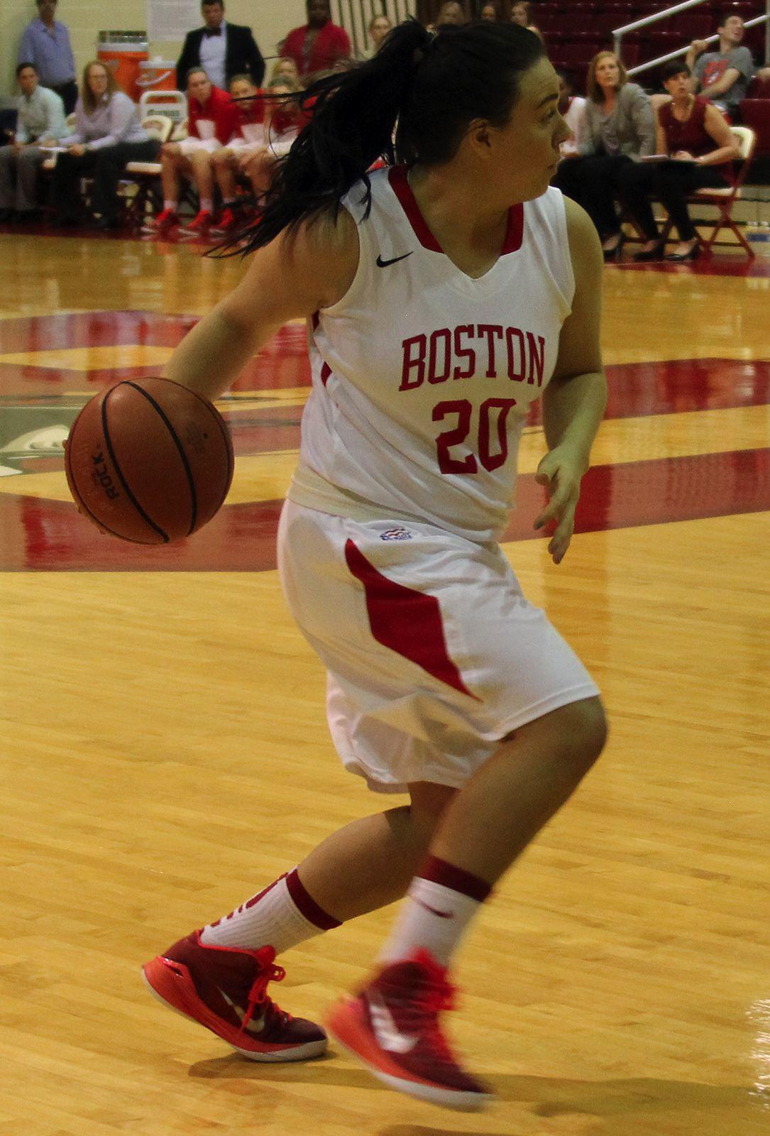 Junior guard Clodagh Scannell scored 16 points off the bench in Saturday's loss to Yale. PHOTO BY AMELIA WELLS/DAILY FREE PRESS STAFF