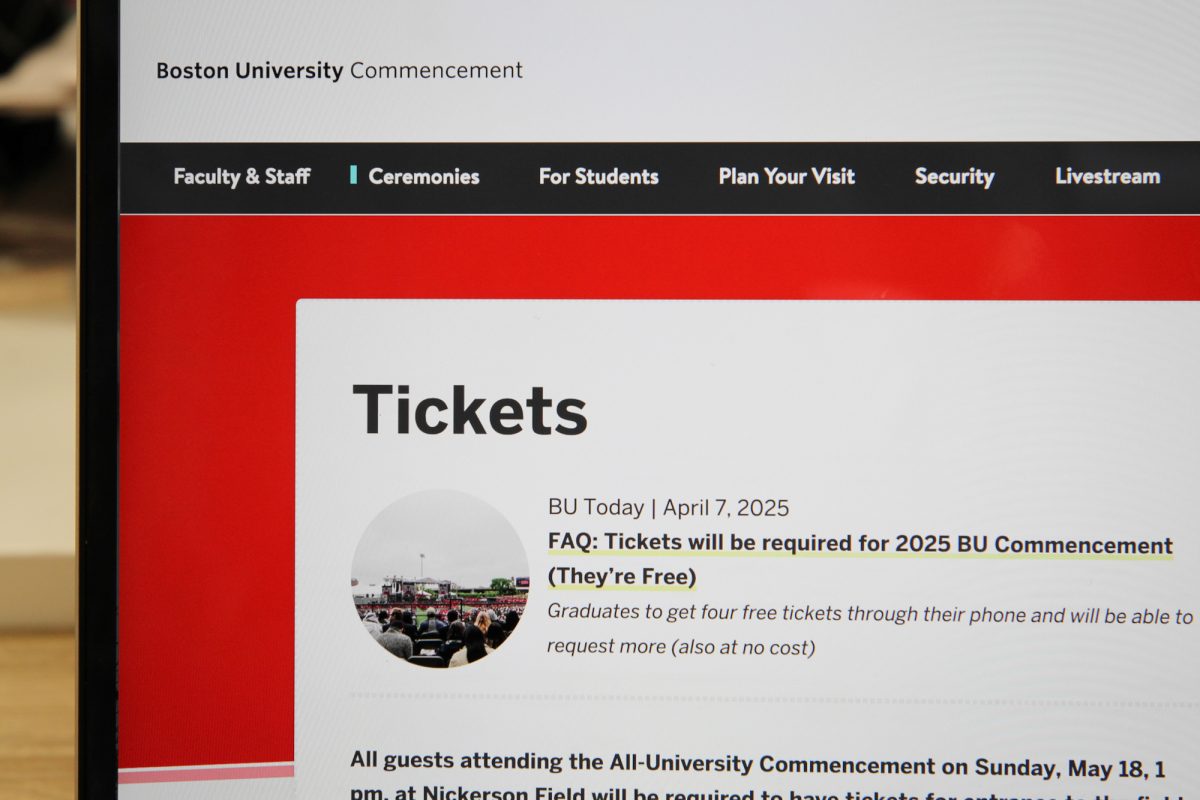 Ticket information on Boston University Commencement website. Boston University will require guest tickets for this year’s All-University Commencement for the first time.
