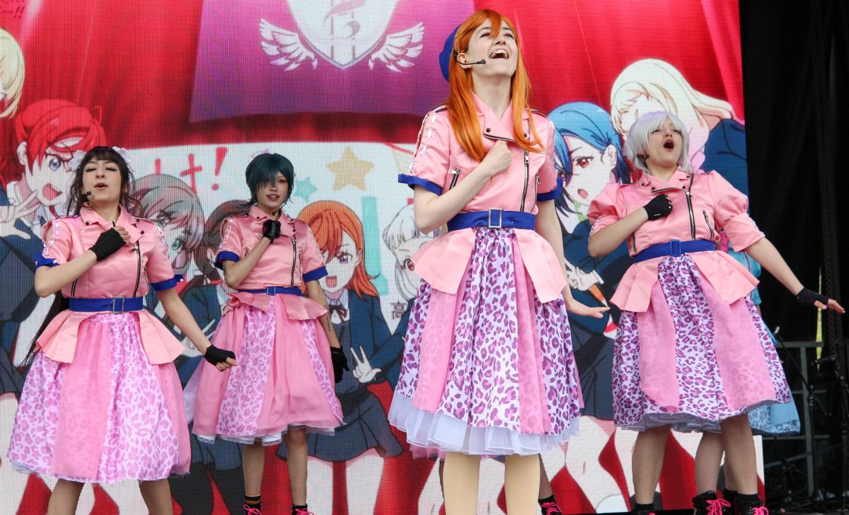 Parfait Soliel performs “We Will” at the main stage. 
