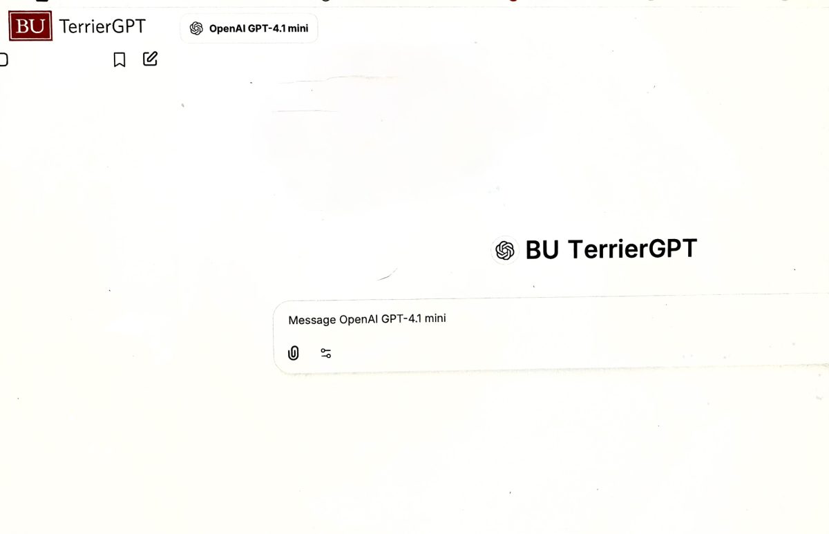 Boston University’s generative AI chatbot, TerrierGPT. As artificial intelligence becomes more mainstream, colleges such as BU have begun to explore its role in education. 