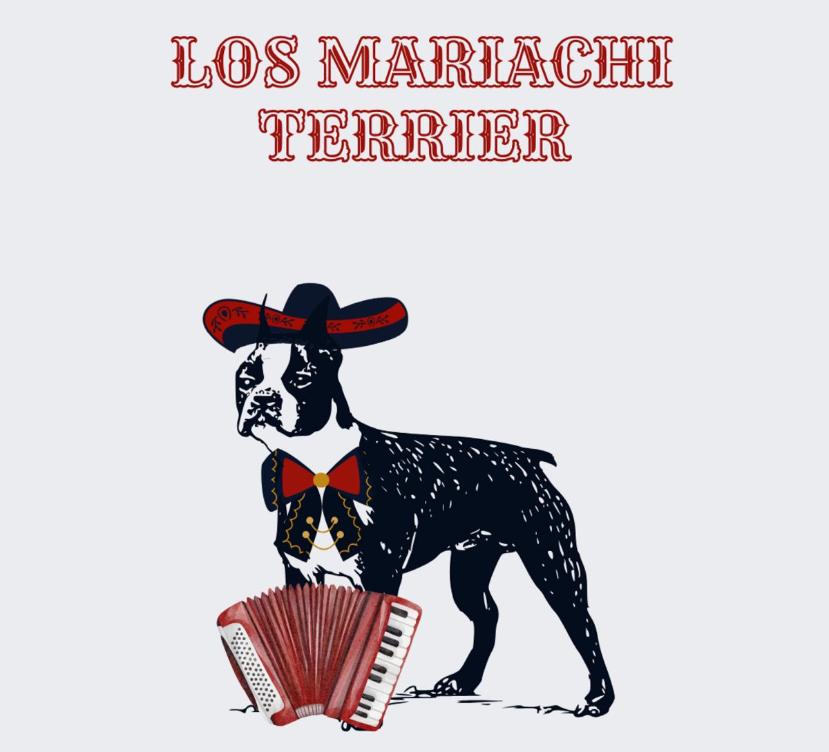 The logo for Los Mariachi Terriers, Boston University’s first official Mariachi ensemble. Founder Josue Ibañez-Bautista, a junior at BU, started the club to increase Hispanic music representation at the university. COURTESY OF LOS MARIACHI TERRIERS 