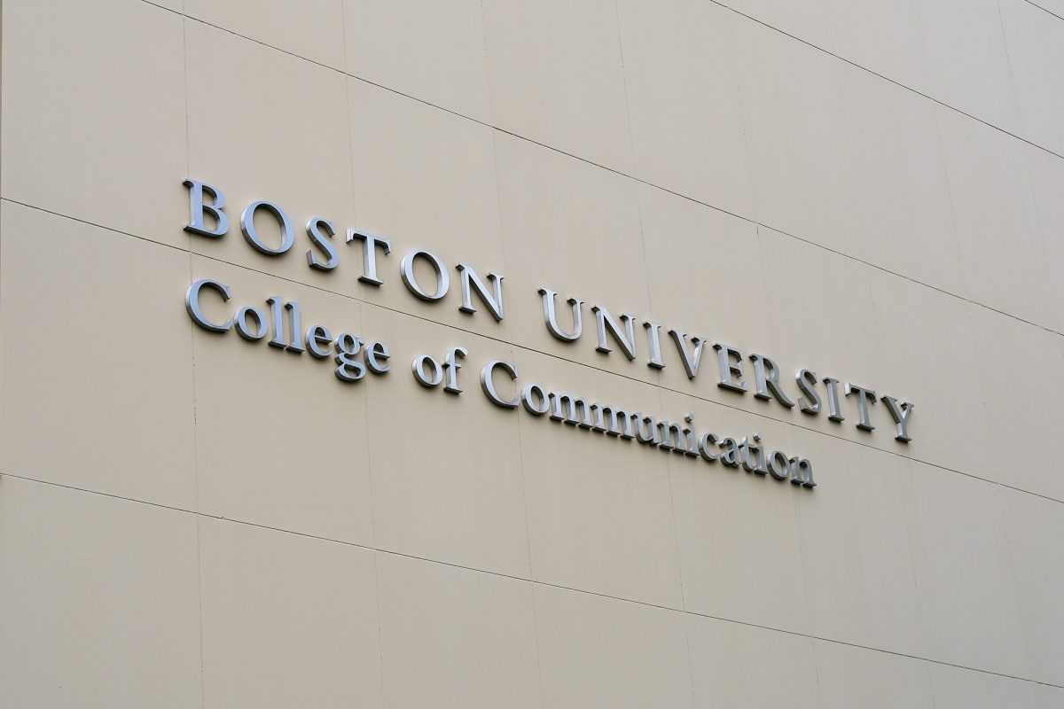 The College of Communications building at Boston University located at 640 Commonwealth Avenue. In a recent update to the grading policy, professors must follow a uniform scale across all COM classes, with an A requiring at least a 94%. 