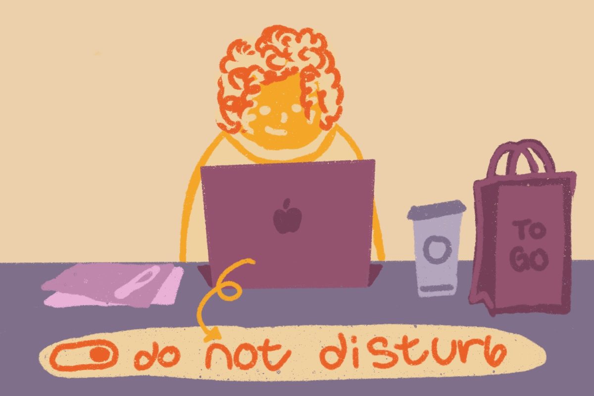 Sitting alone at lunch isn’t actually a sob story