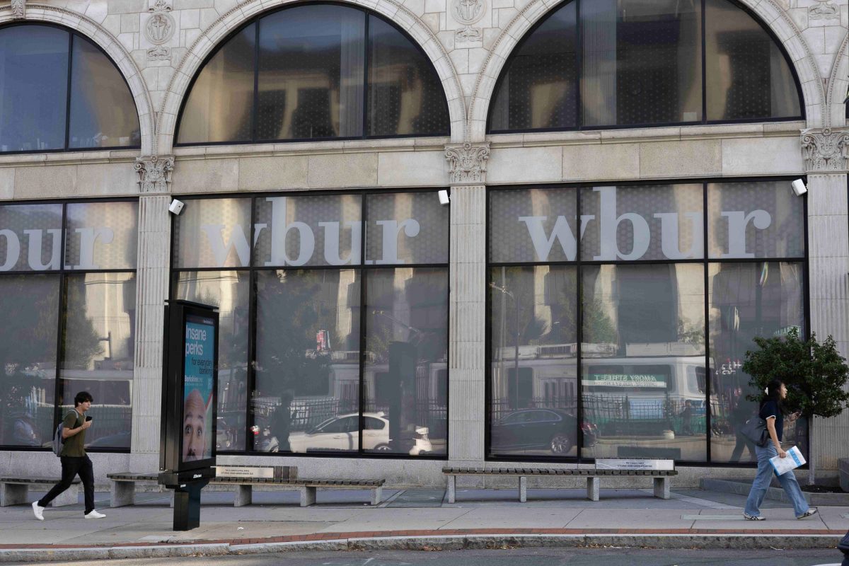 WBUR Boston’s NPR station on Boston University's campus. In May 2025, President Trump signed a bill cutting federal funding for NPR and PBS. 