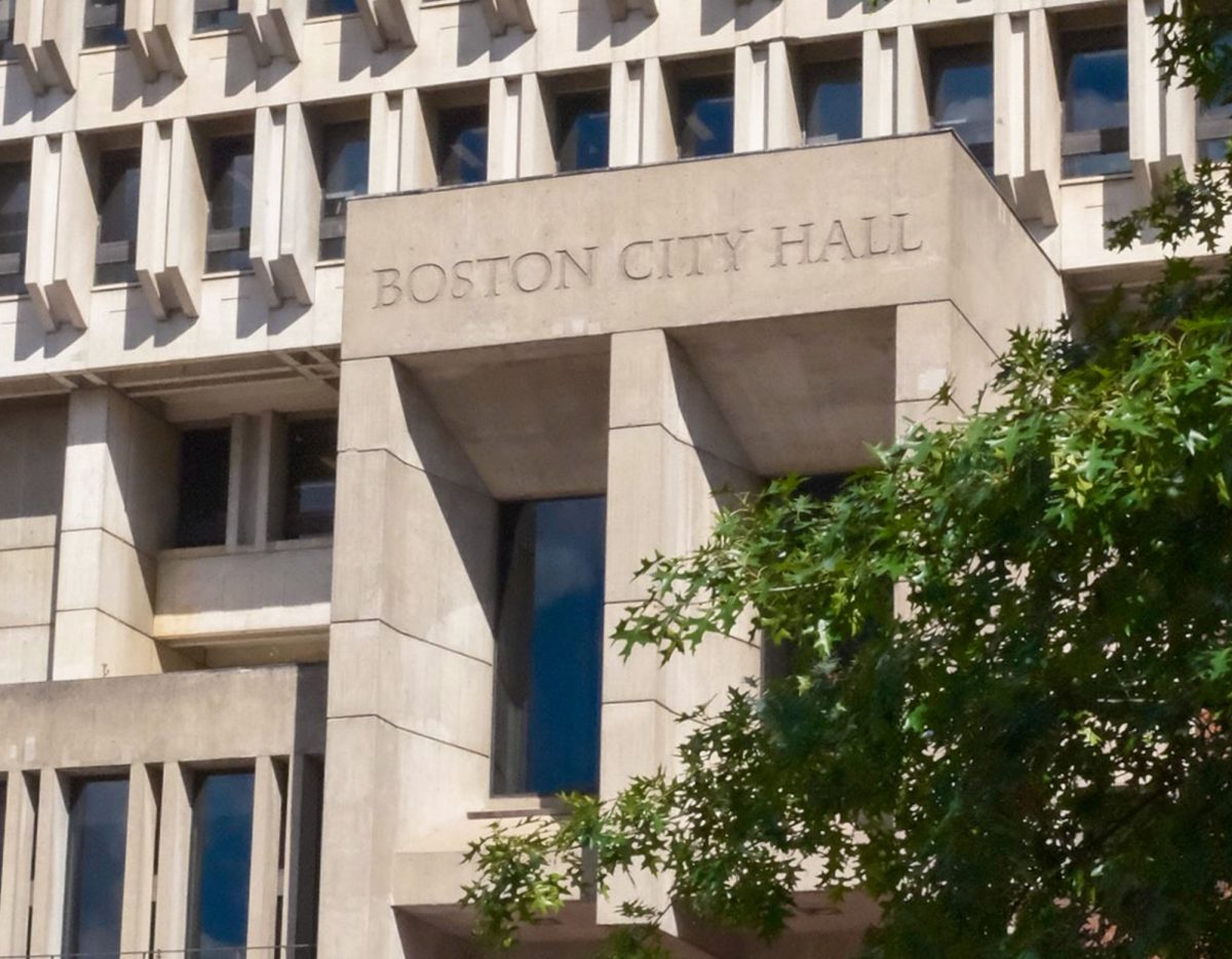 Boston City Hall, located in the Government Center area of Downtown Boston. Residents of Boston’s South End recently formed a committee to keep track of the actions of city council members in regards to crime and safety on Massachusetts Avenue and Melnea Cass Boulevard. 