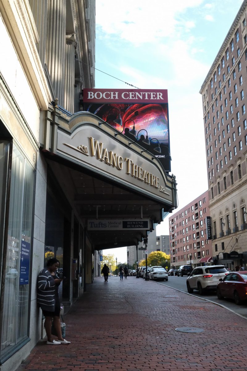 Boch Wang Theater on Tremont Street. Boston’s independent movie theaters are still drawing patrons to their films despite national decline.