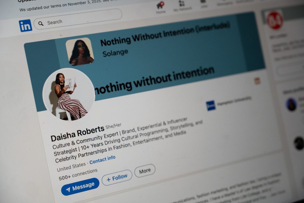 Daisha Roberts, founder of mental health practice Sonny Wellness Center. Roberts received her masters in social work in 2022 from Boston University and spoke about starting her own practice at Innovate@BU.