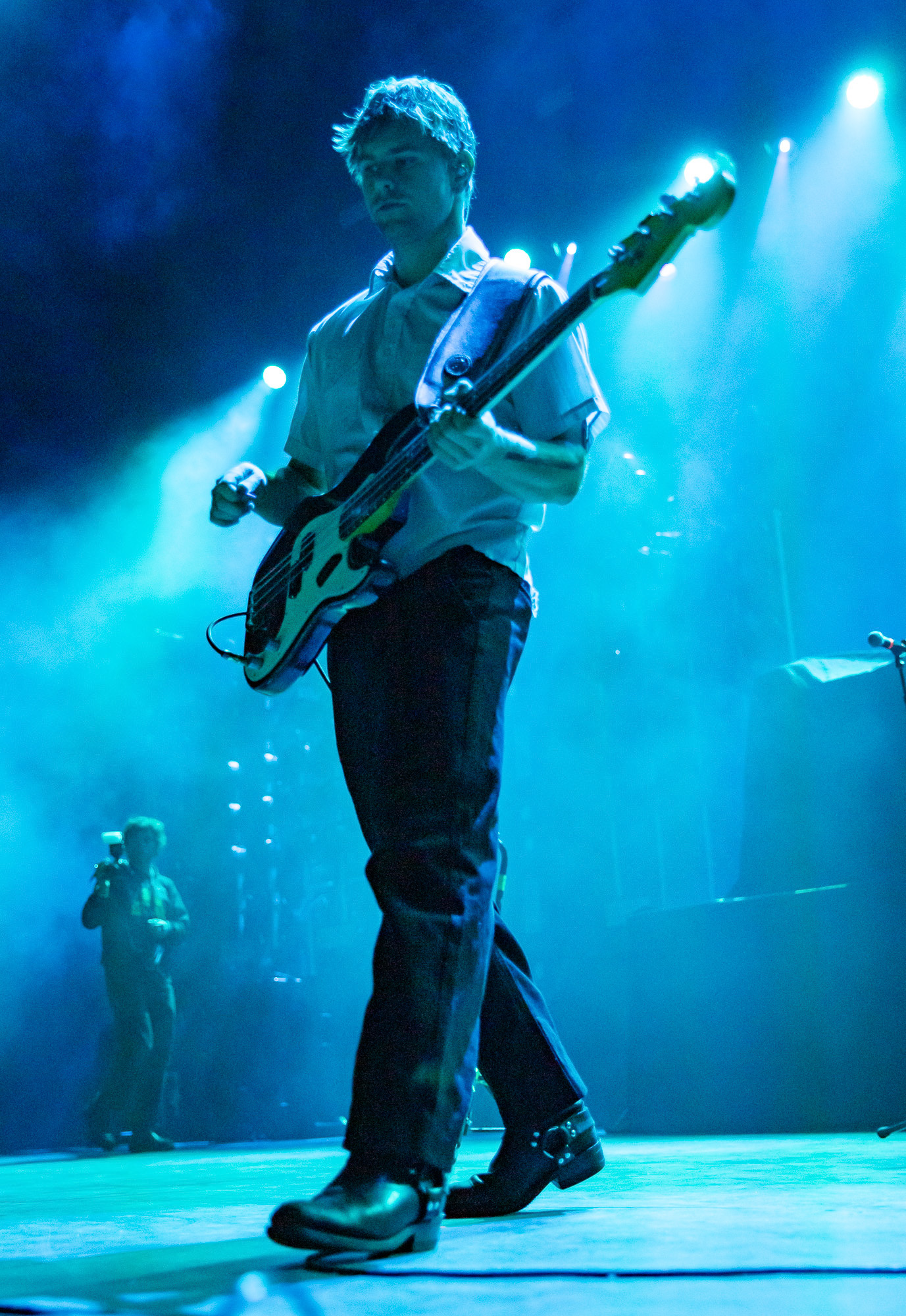 Luke Fabry, bassist for almost monday.