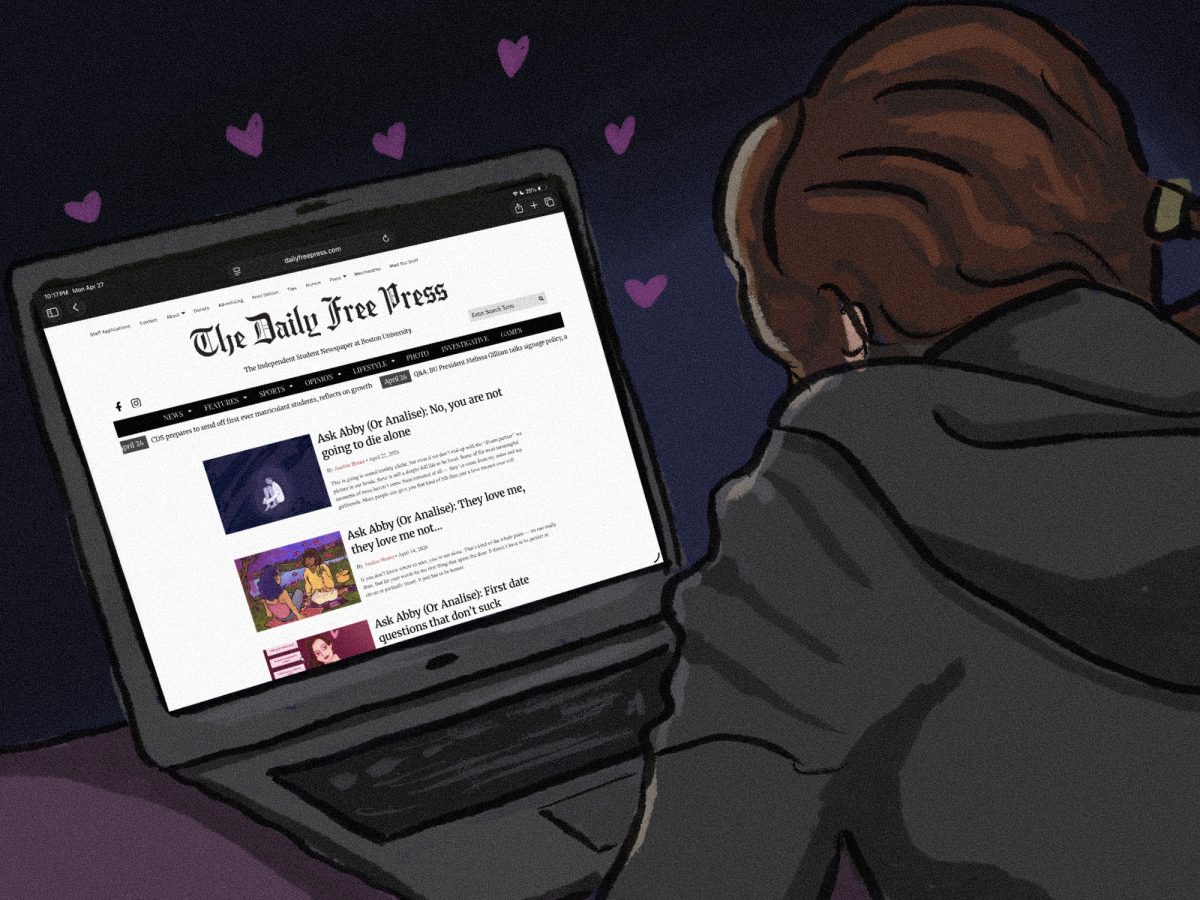 Ask Abby (Or Analise): No more dating advice