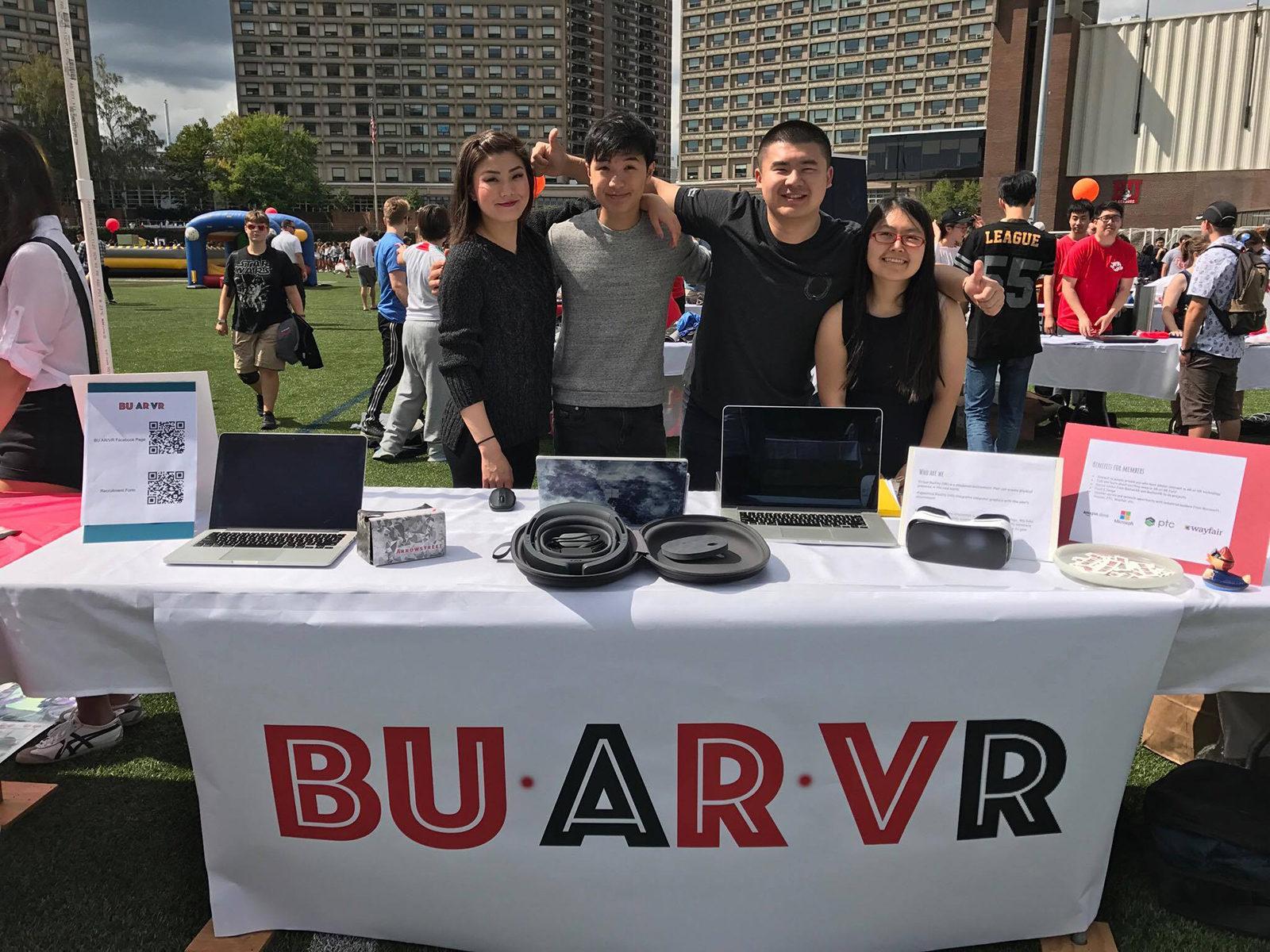 AR/VR, a new student organization, invites students to experience VR technology first-hand. PHOTO COURTESY ALICIA HONG