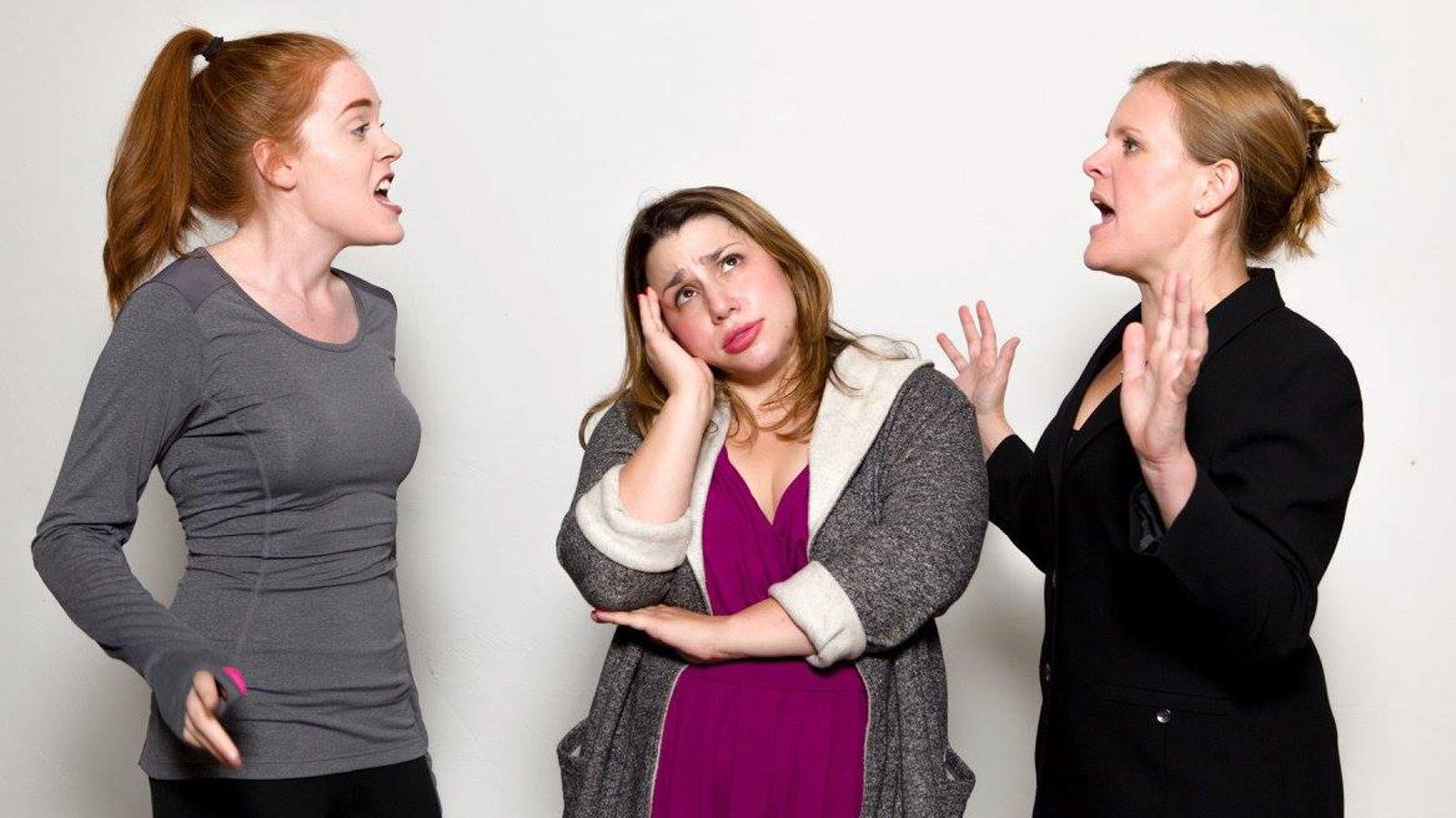 The Hub Theatre Company of Boston presents "Robyn is Happy" through Nov. 11 at the First Church Boston. PHOTO COURTESY HUB THEATRE OF BOSTON