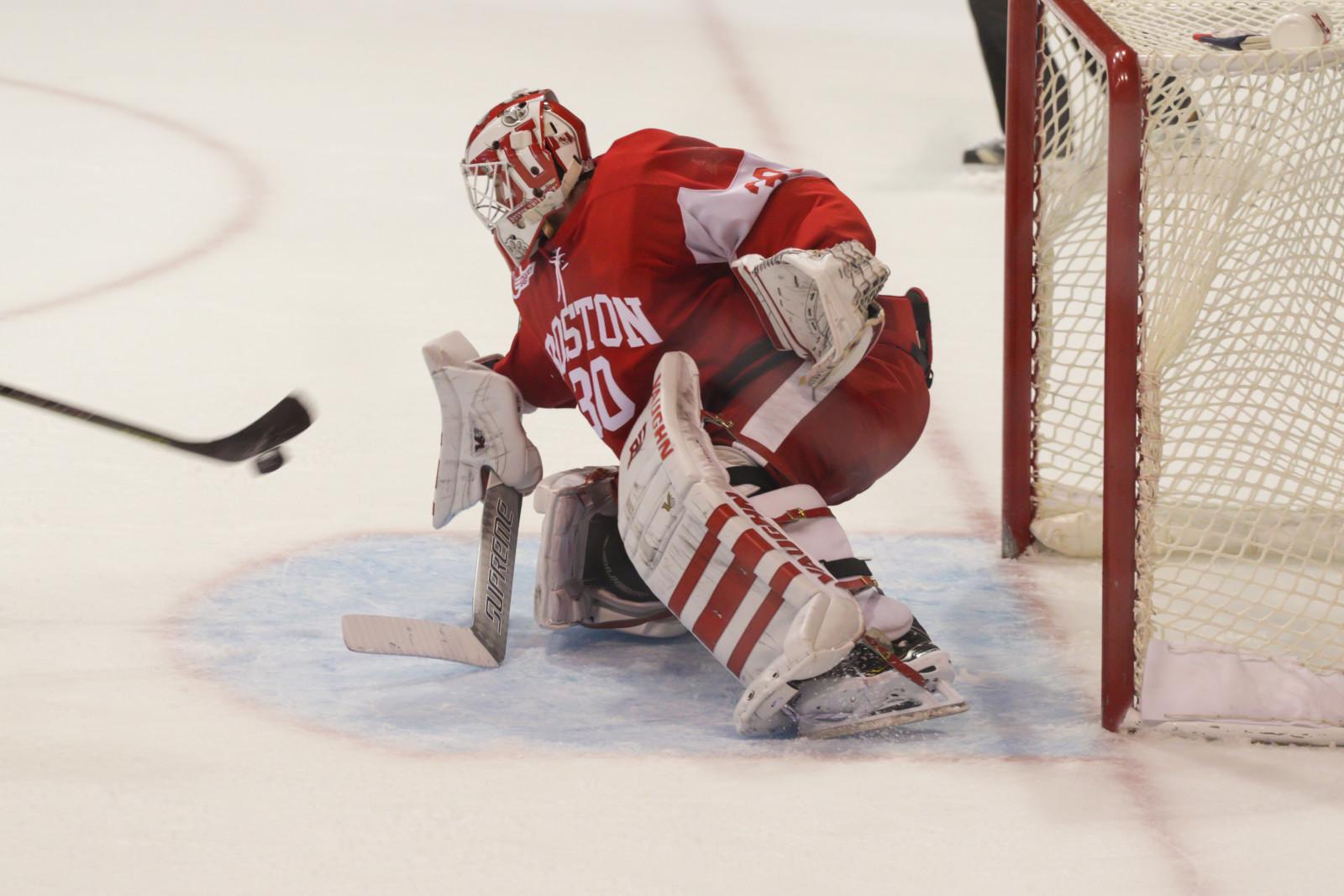 Connor LaCouvee comes through for No. 11 Terriers in win over Northeastern