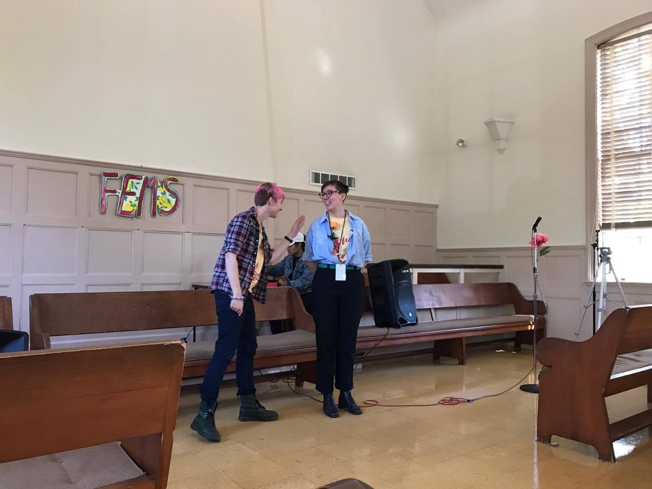 The Feminine Empowerment Movement Slam Tournament hosts its first annual festival Saturday and Sunday in Cambridge. PHOTO BY DIANE LEANE/ DAILY FREE PRESS STAFF