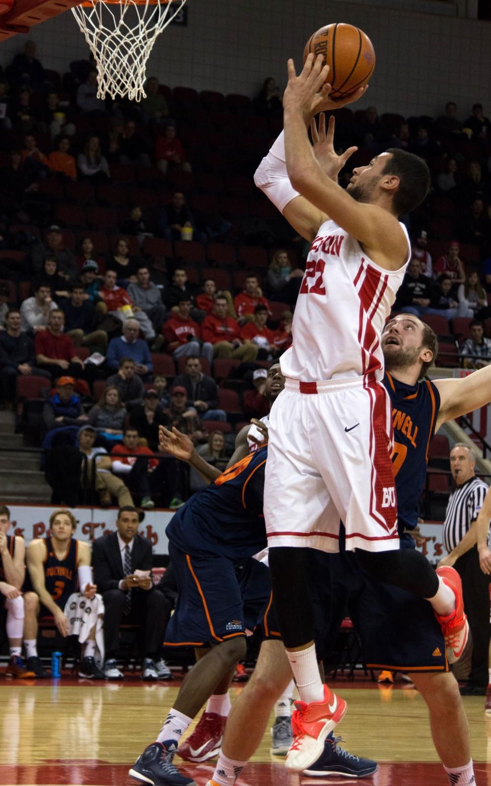 Men’s basketball struggles to contain Bucknell’s shooting prowess in loss