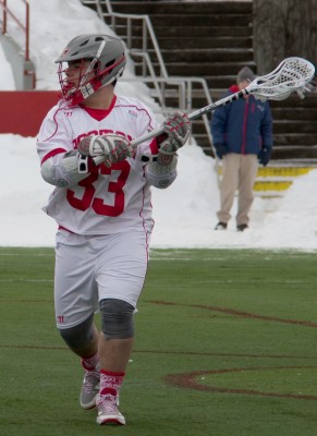 Despite missing four games due to injury, sophomore attack Ryan Hilburn has the fifth-most points on the team. PHOTO BY ALEXANDRA WIMLEY/DFP FILE PHOTO