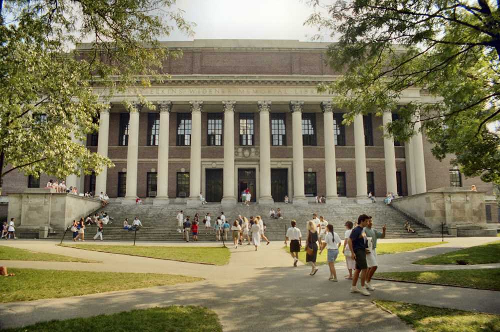 The Widener Library at Harvard University. The First Annual Women in Power Conference was hosted at Harvard on Saturday. PHOTO COURTESY WILL HART/FLICKR
