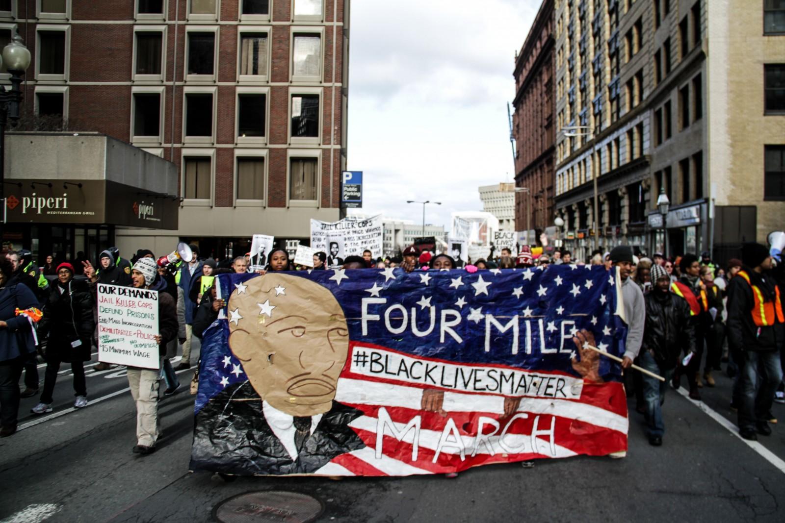 MLK Day Action Boston hosts 4-Mile March, advocates end to police brutality