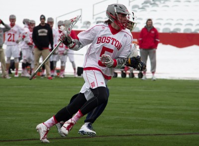 Cal Dearth enjoyed a career day Saturday, scoring four goals and adding an assist. PHOTO BY ALEXANDRA WIMLEY/DFP FILE PHOTO