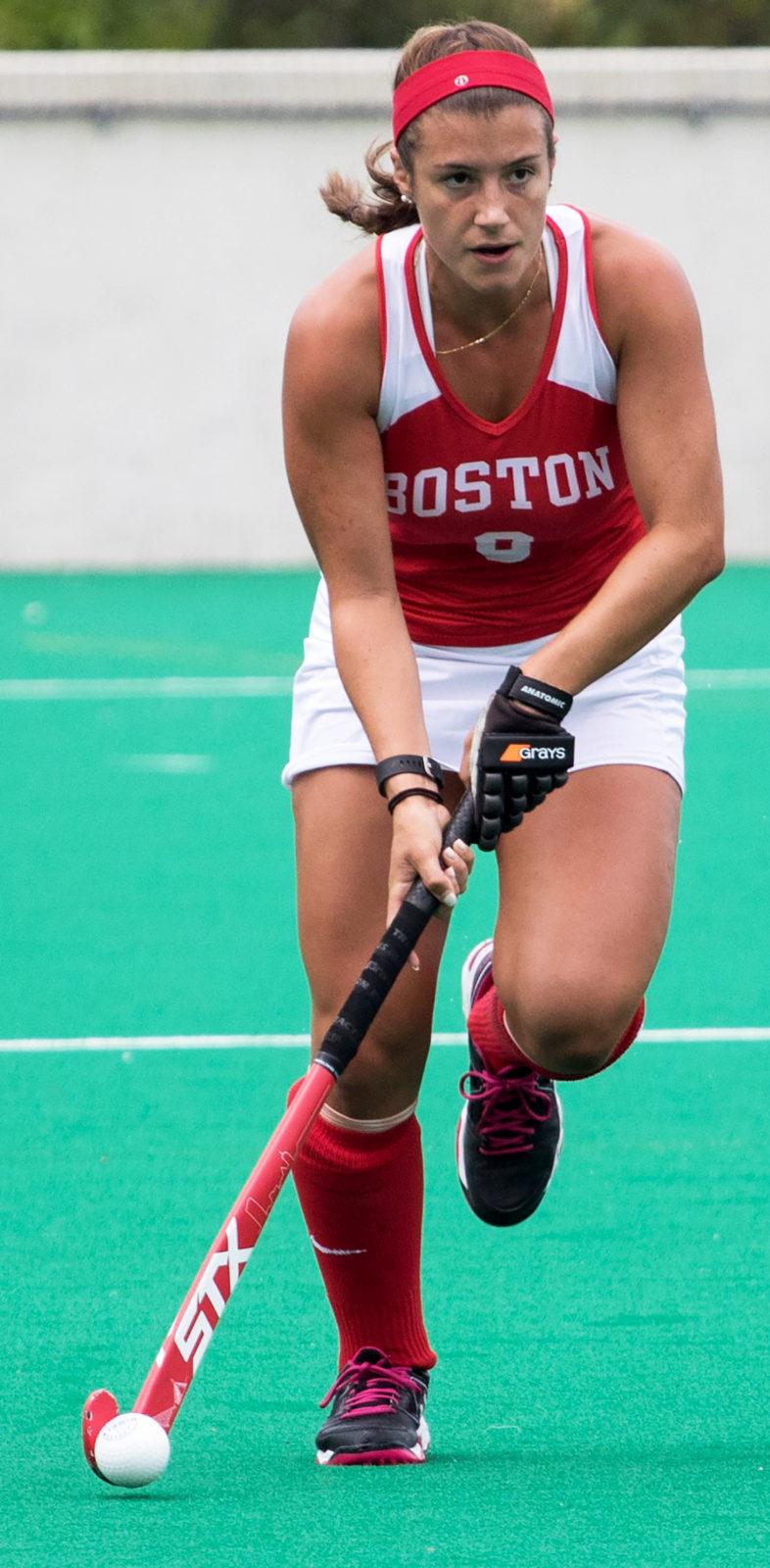 Senior Allie Renzi and the Terriers will take on UConn Friday. PHOTO BY JUSTIN HAWK/ DFP FILE PHOTO