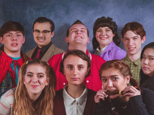 BU on Broadway was set to begin performances of “The 25th Annual Putnam County Spelling Bee” starting March 26, but the theatre group has had to cancel the production because of the coronavirus outbreak. COURTESY BU ON BROADWAY