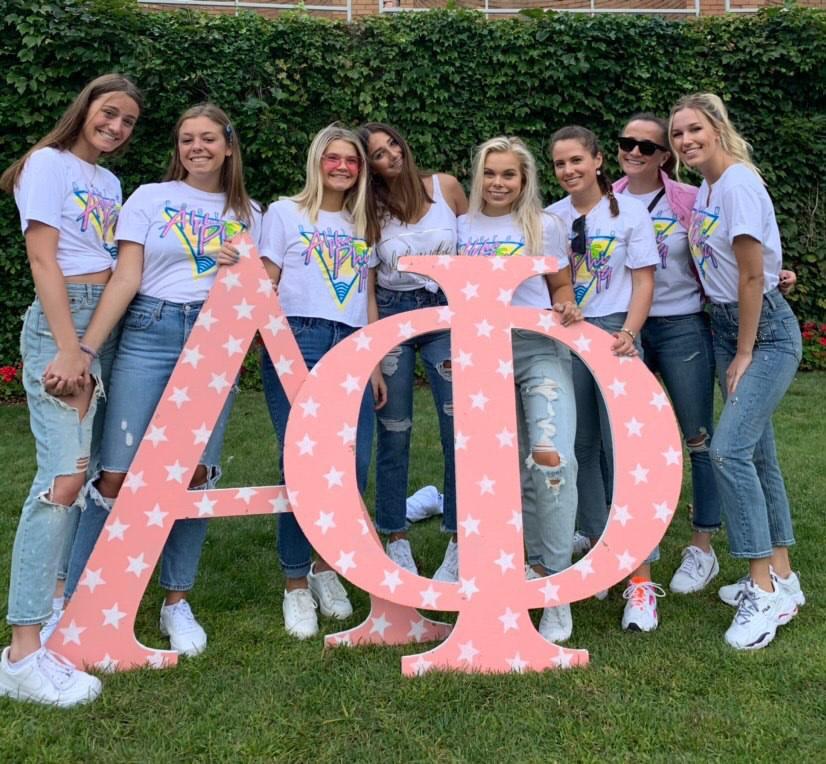 Sororities and fraternities at Boston University must transition their traditional philanthropic and social events to virtual formats due to COVID-19. COURTESY OF ALPHA PHI