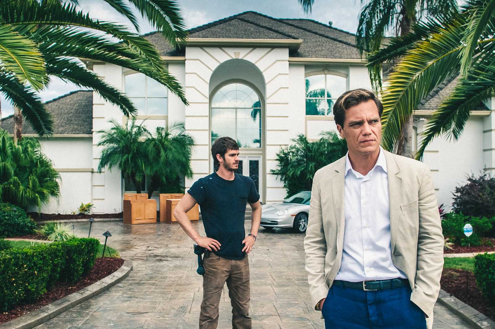 99Homes_00014_CROP
(l to r) Andrew Garfield stars as 'Dennis Nash' and Michael Shannon as 'Rick Carver' in Broad Green Pictures upcoming release, 99 HOMES.
Credit: Hooman Bahrani / Broad Green Pictures