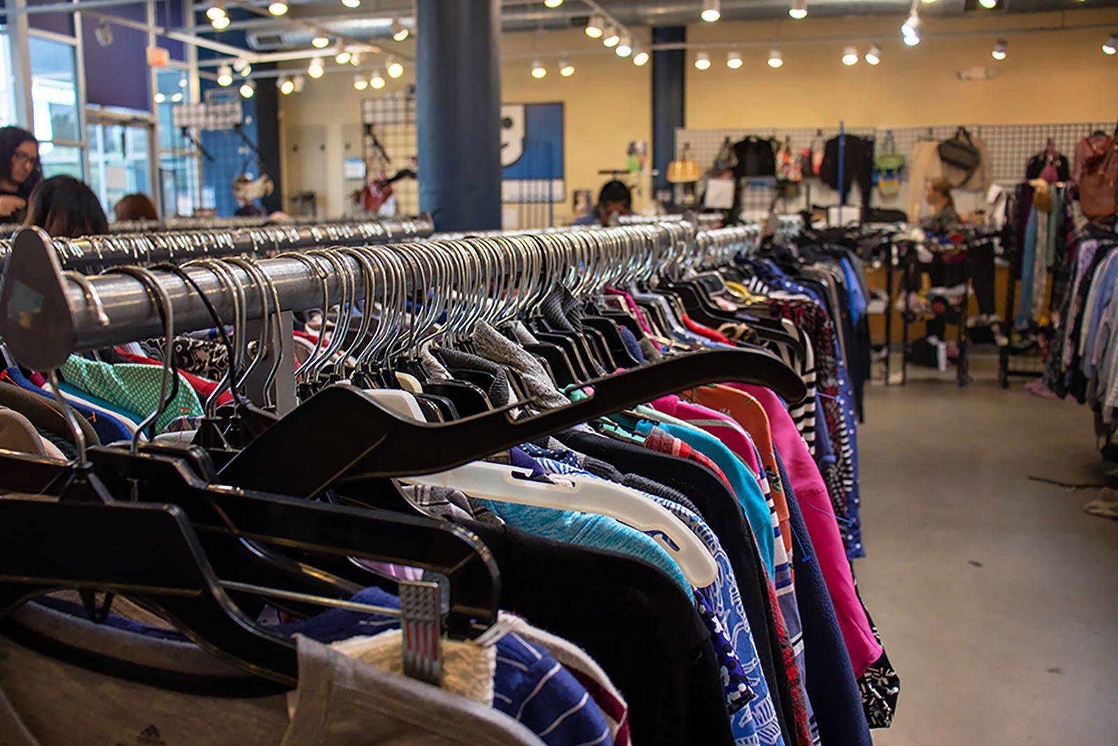 The Goodwill Store in Boston University’s West Campus. The clothing donation chain is a nearby option for students looking to recycle and purchase used clothes. DAPHNE ANG/ DAILY FREE PRESS STAFF