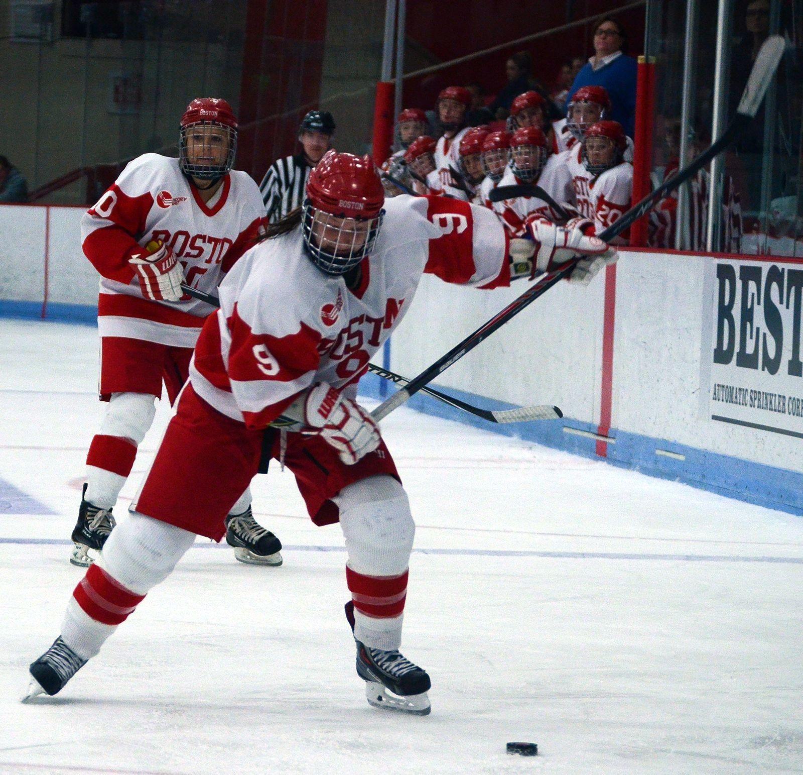 Sarah Lefort prepares for life after BU with the NWHL