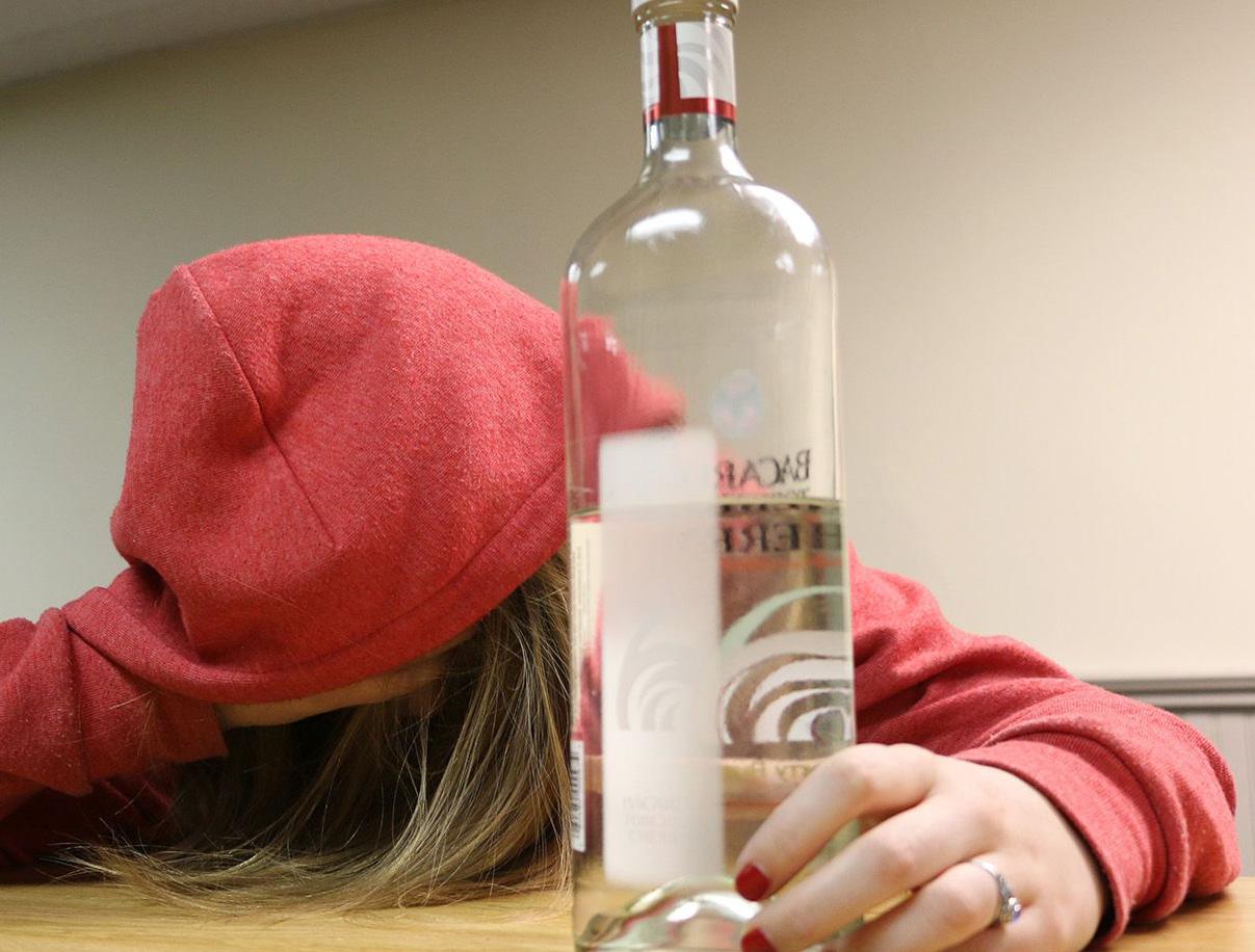 A study published Wednesday by the Center for Health Information and Analysis found that 10 percent of Massachusetts residents are addicted to drugs or alcohol. PHOTO ILLUSTRATION BY OLIVIA NADEL/DAILY FREE PRESS STAFF