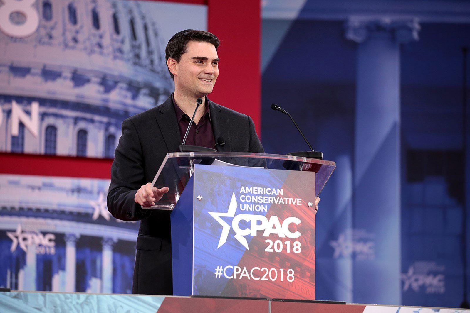 Ben Shapiro speaks at the 2018 Conservative Political Action Campaign hosted in National Harbor, Maryland. PHOTO COURTESY OF WIKIMEDIA COMMONS.