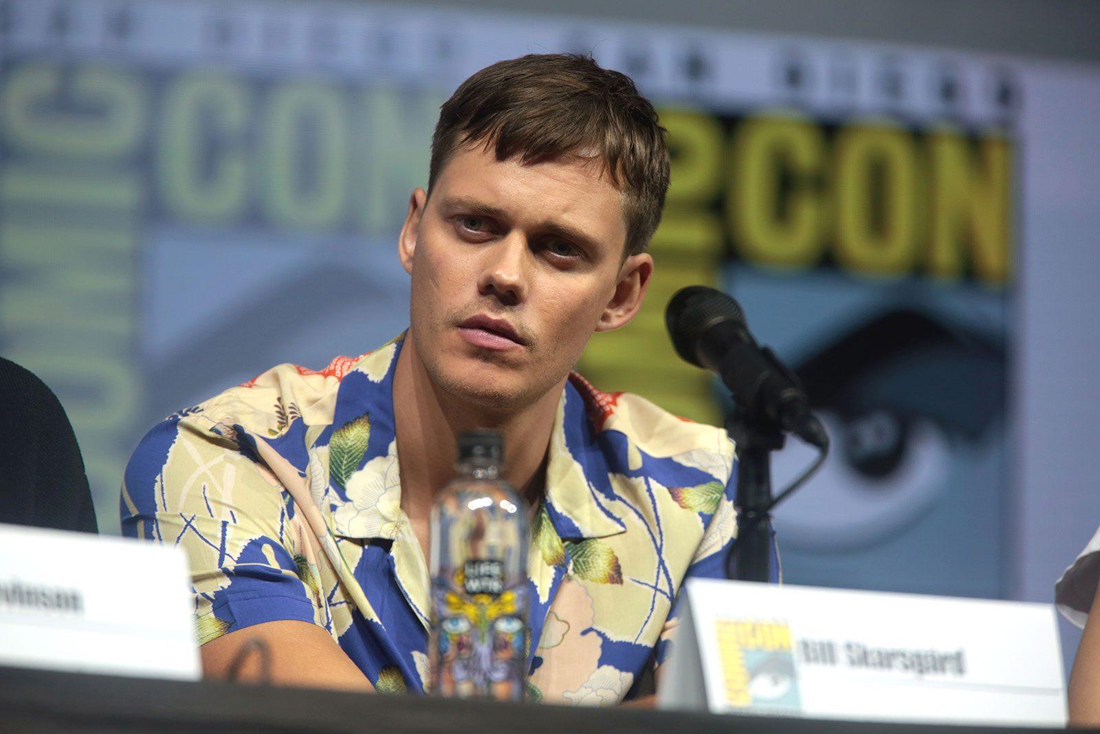 Bill Skarsgård at the 2018 Comic Con hosted at the San Diego Convention Center. Skarsgård reprises his role as evil clown Pennywise in “IT Chapter Two,” the sequel to the 2017 film “It” based on Stephen King’s novel of the same name. COURTESY OF GAGE SKIDMORE VIA FLICKR