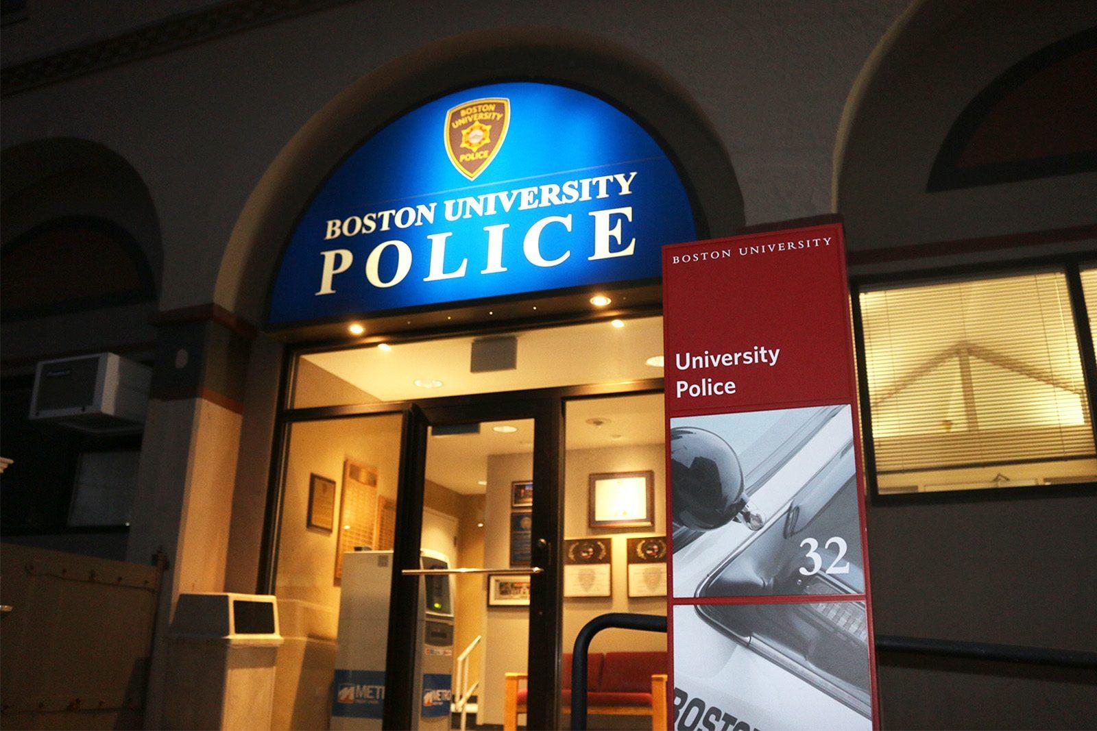 The Boston University Police Department. ANNALYN KUMAR/ DFP STAFF