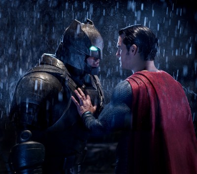 The superhero epic “Batman v Superman: Dawn of Justice,” starring Ben Affleck as Batman and Henry Cavill as Superman, opens Friday in theaters nationwide. COURTESY WARNER BROS. PICTURES