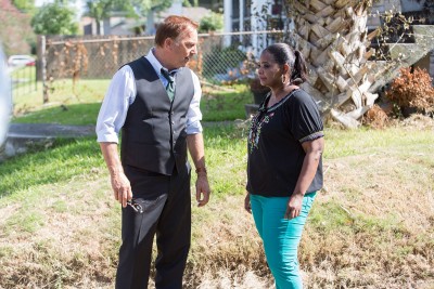 In “Black or White”, released Friday, Kevin Costner (left) and Octavia Spencer (right) fight over their granddaughter. PHOTO COURTESY OF RELATIVITY MEDIA