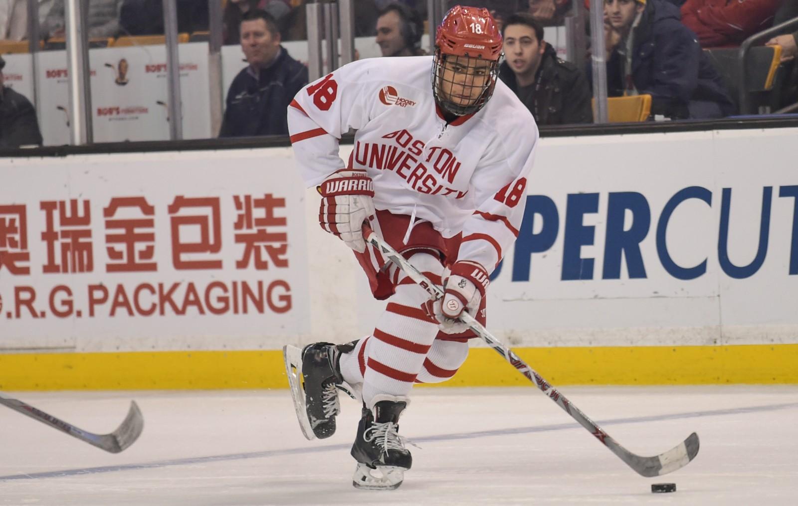 The Terriers have 22 power play goals this season. PHOTO BY MADDIE MALHOTRA/DAILY FREE PRESS STAFF