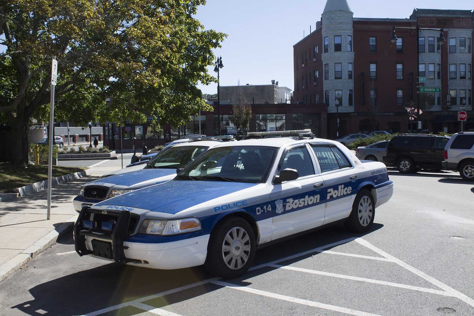 The Boston Police Department will implement a pilot program that requires 100 officers to wear body cameras beginning Monday. PHOTO BY AMANDA LUCIDI/ DAILY FREE PRESS STAFF 