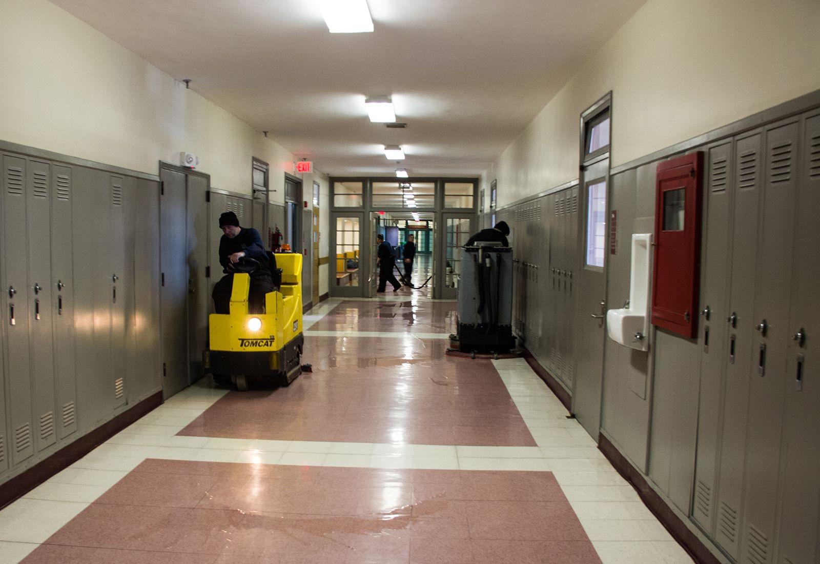 Pipe bursts in College of Arts of Sciences building, floods stairwell