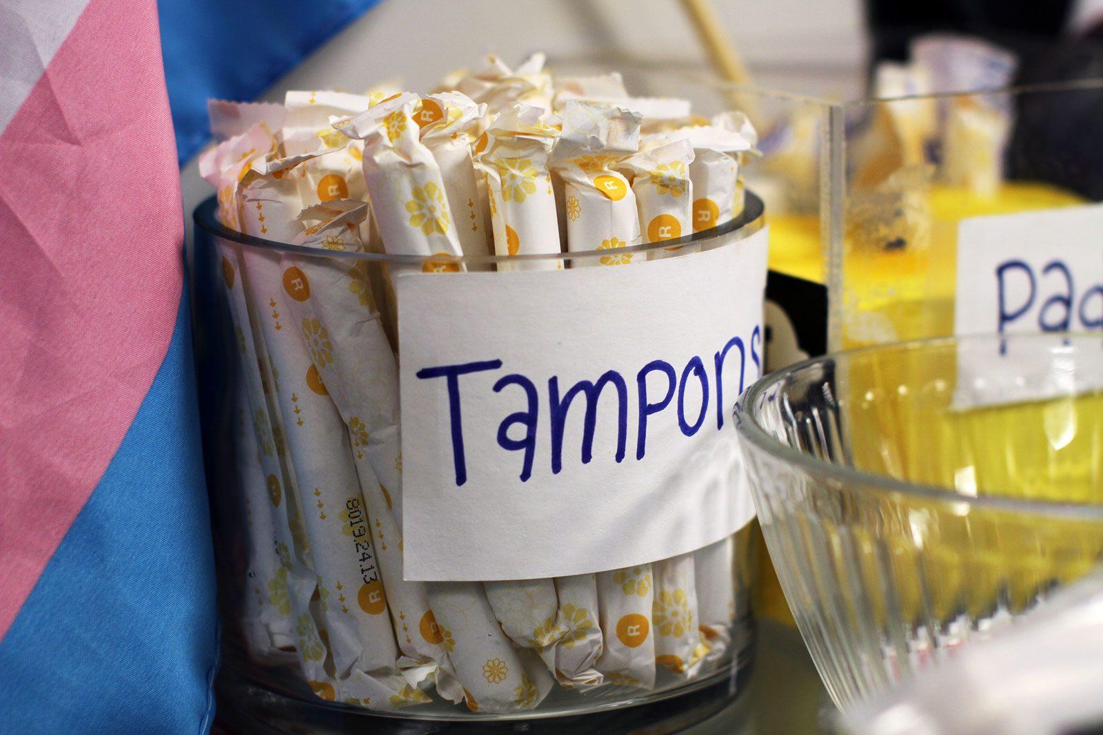 The Center for Gender, Sexuality and Activism (CGSA)’s request for support in funding for the distribution of menstrual products was denied by the Dean of Students’ office. ZIJING FU/ DAILY FREE PRESS STAFF