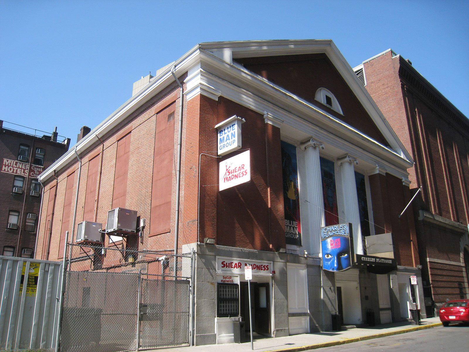 The Charles Playhouse, where comedy-improv show Shear Madness is being shown to celebrate its 40th anniversary. COURTESY OF WIKIMEDIA COMMONS