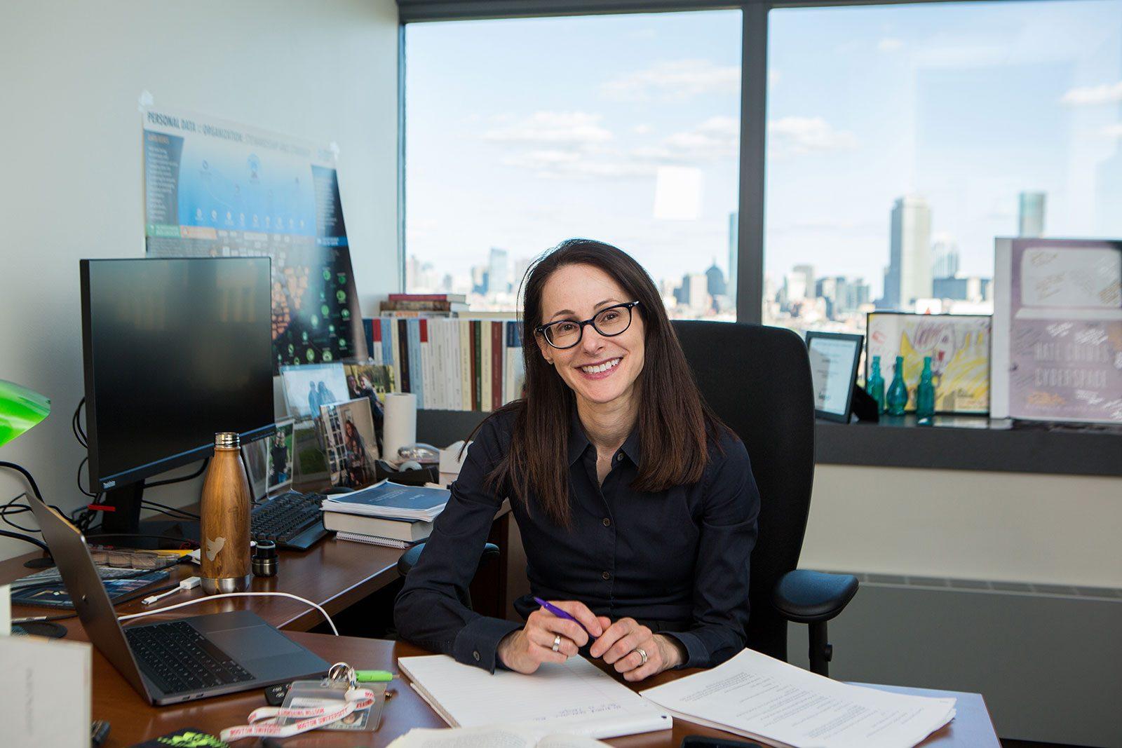 Danielle Citron, legal scholar at Boston University’s School of Law, was named a MacArthur Fellow on Wednesday for her work addressing cyber harassment. COURTESY OF JOHN D. & CATHERINE T. MACARTHUR FOUNDATION