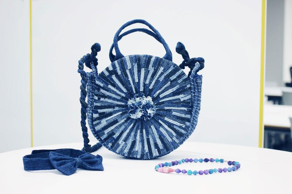 Make Fashion Clean and the Matilda Flow Inclusion Foundation launched the Blue Circle Bag Kickstarter campaign Nov. 3. COURTESY OF MAKE FASHION CLEAN