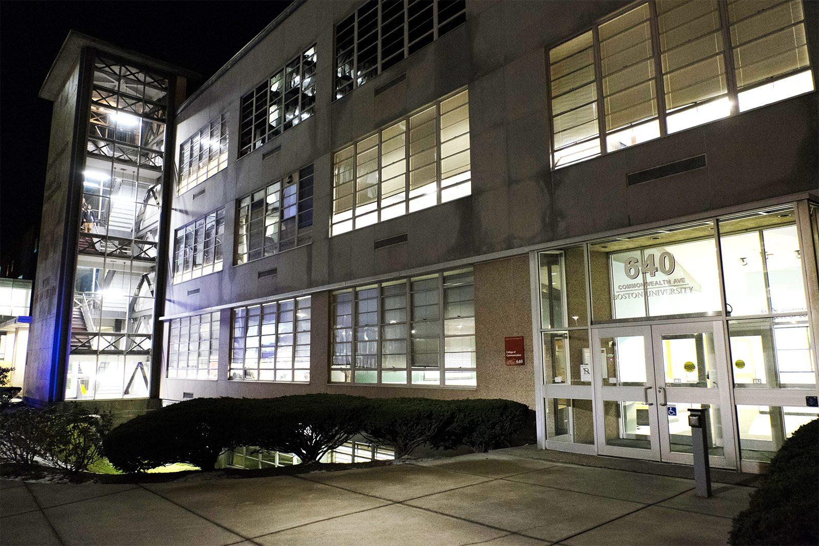 Boston University’s College of Communication is building a new social media classroom to familiar students with technology that are currently used in the workforce. PHOTO BY BRIAN SONG/ DAILY FREE PRESS STAFF