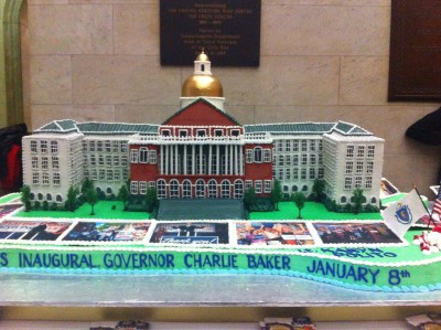 A ceremony was conducted Thursday at the Massachusetts State House to inaugurate Charlie Baker as governor. PHOTO BY NAVRAJ NARULA/DAILY FREE PRESS STAFF 